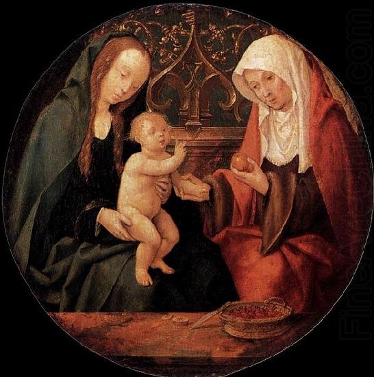 Willem Cornelisz. Duyster Virgin and Child with St Anne china oil painting image